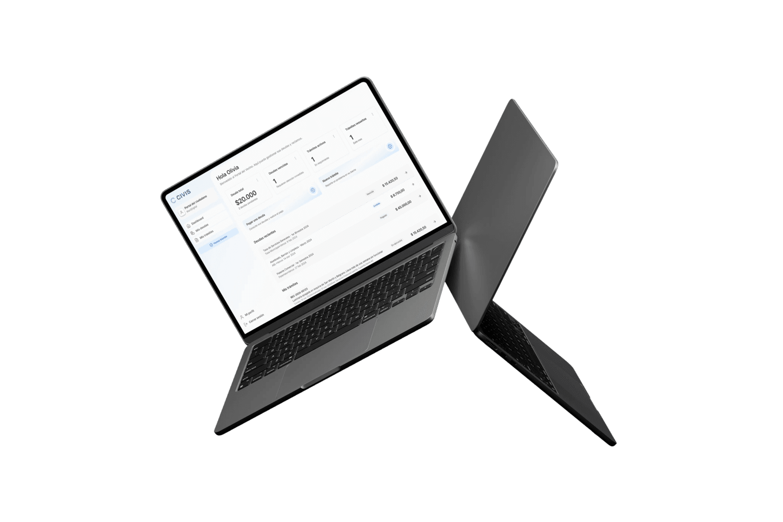 CIVIS funcionando en notebook y dispositivos